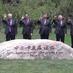 华商头条|习近平和中亚五国元首共同种下六棵石榴树
